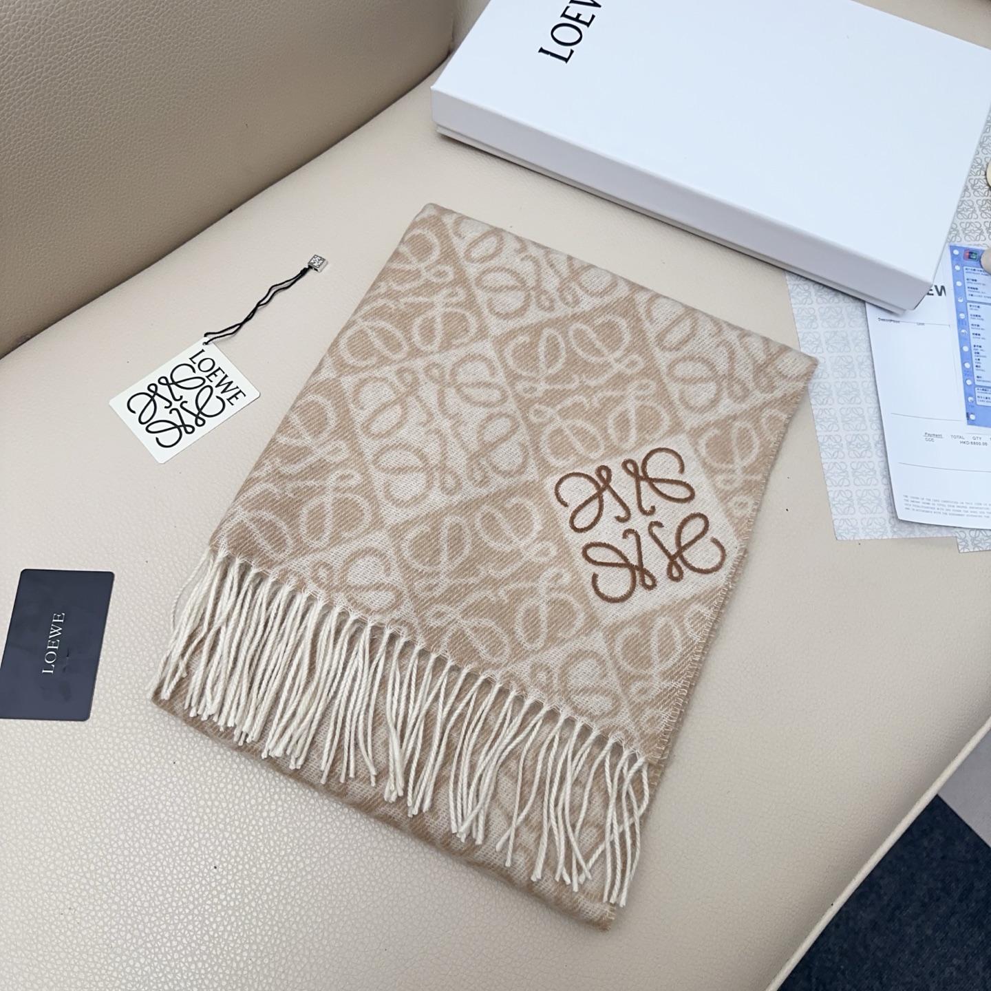 Loewe scarf LoeweLOEWE2025 Anagram — photo 2