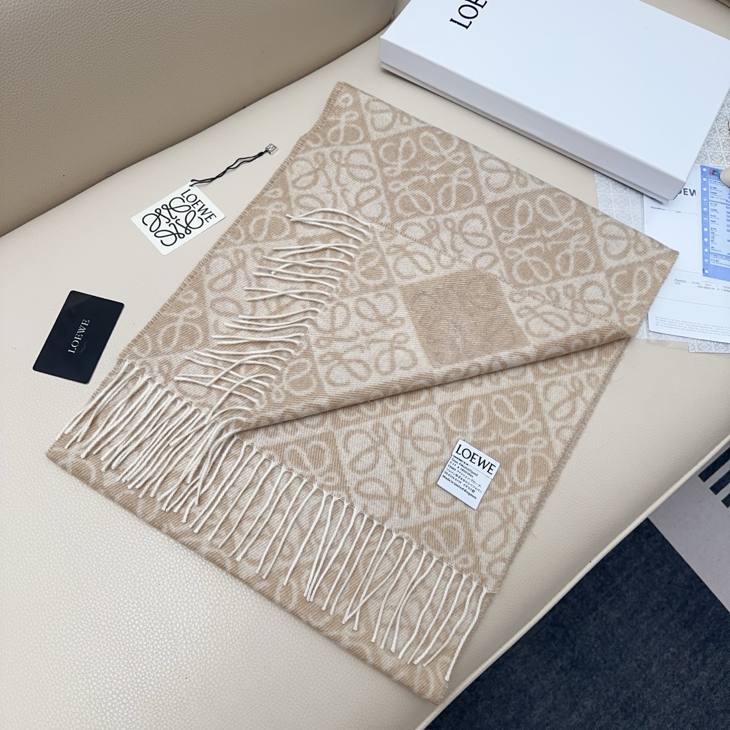 Loewe scarf LoeweLOEWE2025 Anagram — photo 4