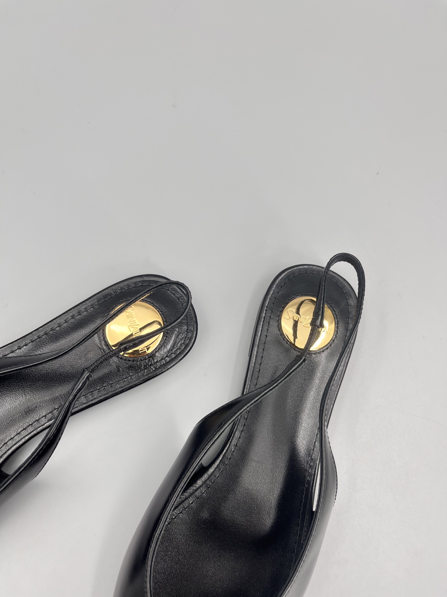 Saint Laurent St. Roland’s Super Pointy Head Base Shoes: Cow Skin, Real Sole. - 图片 8