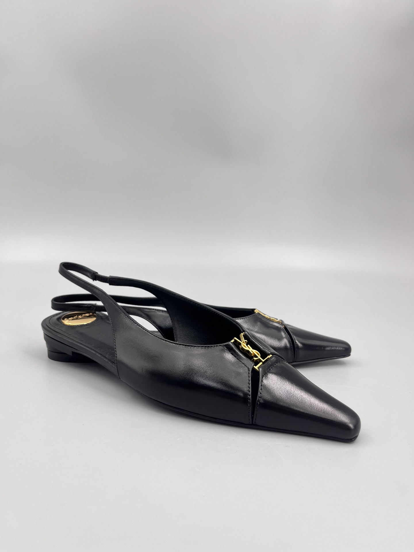 Saint Laurent St. Roland’s Super Pointy Head Base Shoes: Cow Skin, Real Sole. - 图片 5