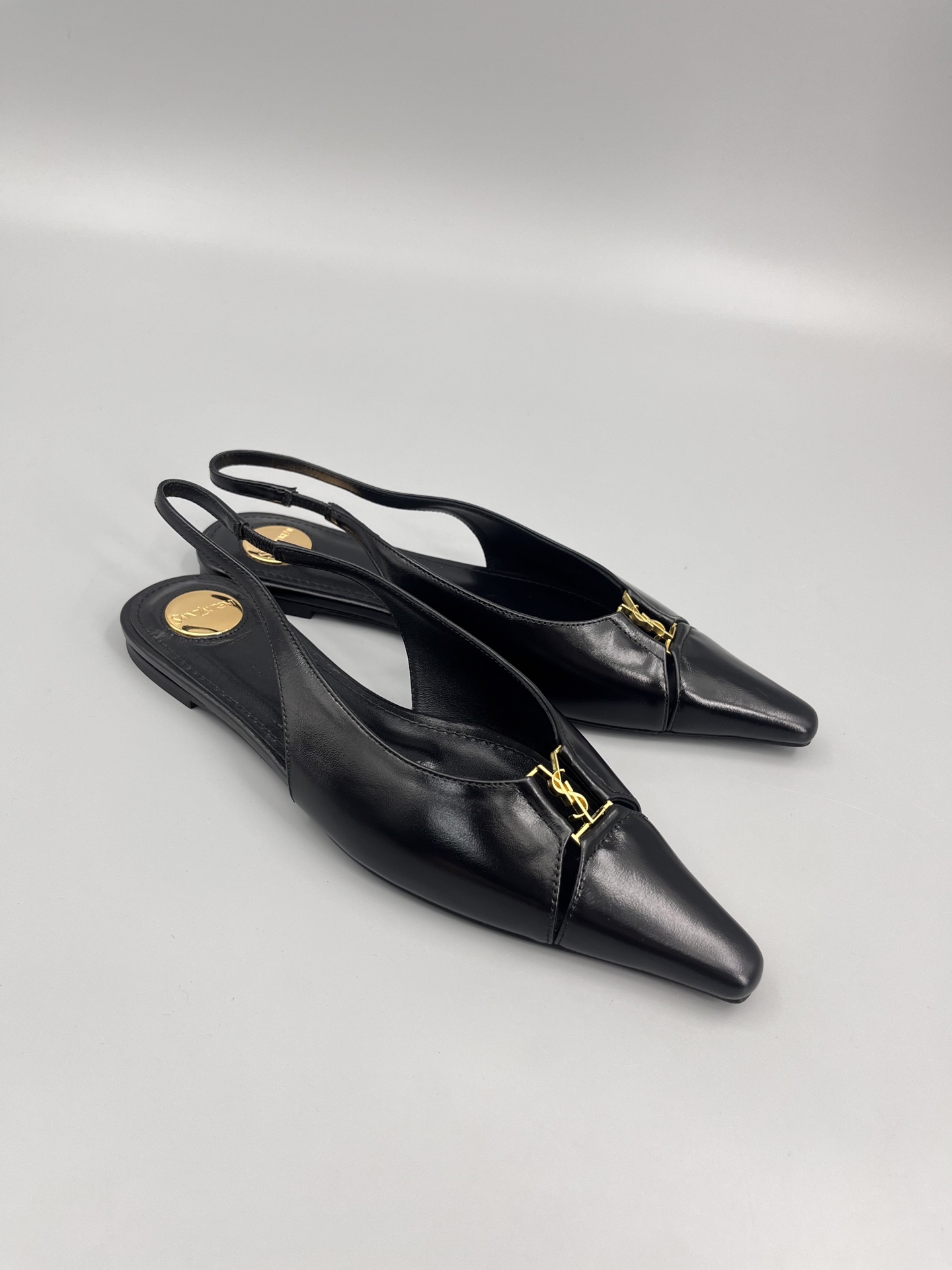 Saint Laurent St. Roland’s Super Pointy Head Base Shoes: Cow Skin, Real Sole. - 图片 3