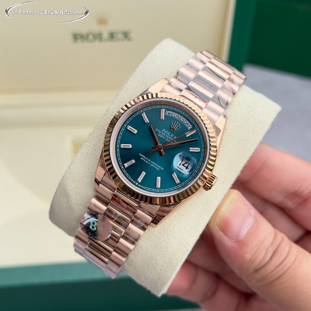 NO:641512,8+ Factory Eight Factory Counterweight Version Hidden Full Diamonds Rolex Day Date 36mm Dual Calendar Optional with 2834 movement or movement (non-full tungsten paint peeling material) [发][发] Can be gold-covered, does not peel off paint, does not turn black [Rose][Rose],, rolex198609098+ Factory 八厂 配重版 隐藏款满钻 劳力士Rolex 星期日志型 36mm 双历 可选搭配2834机芯或机芯（非全钨金掉漆材质） [發][發] 可包金 不掉漆 不发黑[玫瑰][玫瑰],,rolex,Watch
