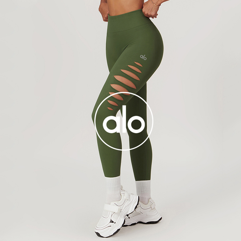 Alo leggings yoga pink