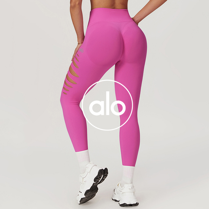 Alo leggings yoga pink
