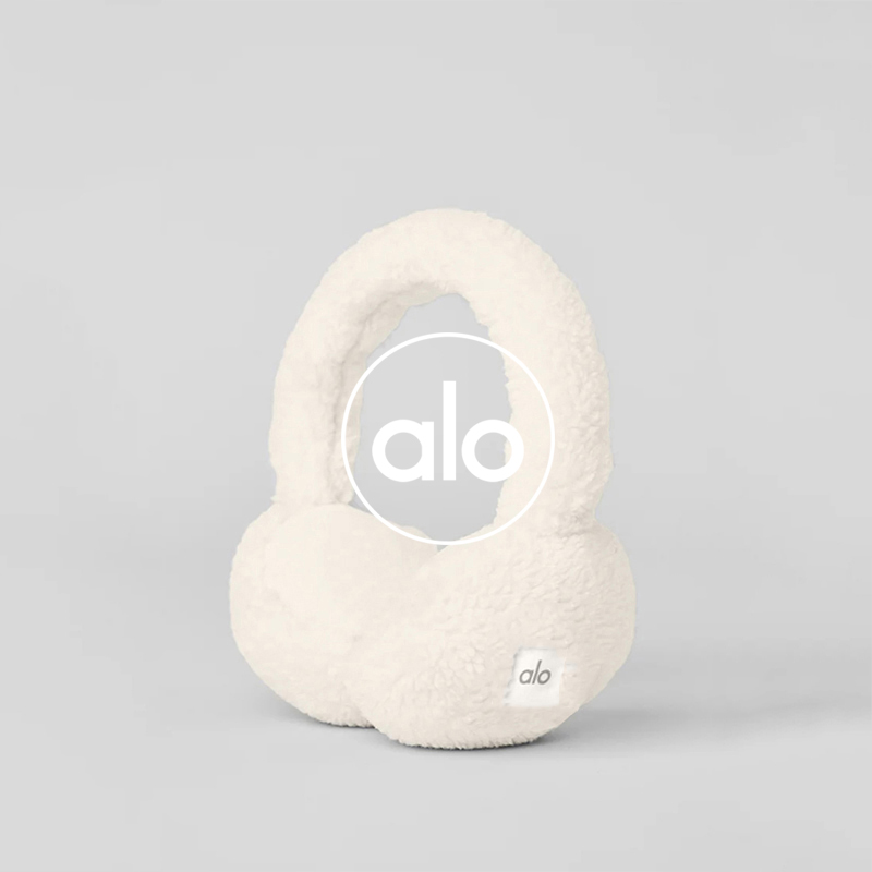 Alo accessories aloyoga winter plush ear-mounted plus velvet anti-cold and warm earmuffs anti-freeze ear warmers