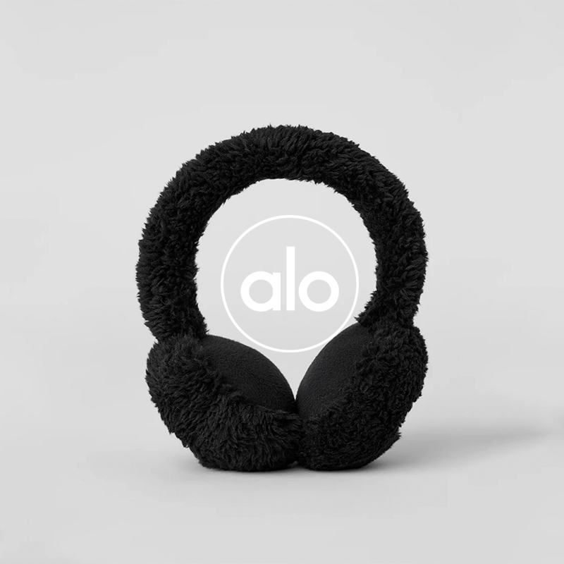 Alo accessories aloyoga winter plush ear-mounted plus velvet anti-cold and warm earmuffs anti-freeze ear warmers
