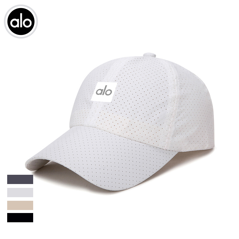 Alo accessories aloyoga simple baseball cap outdoor sun protection sunshade casual sports fitness hat