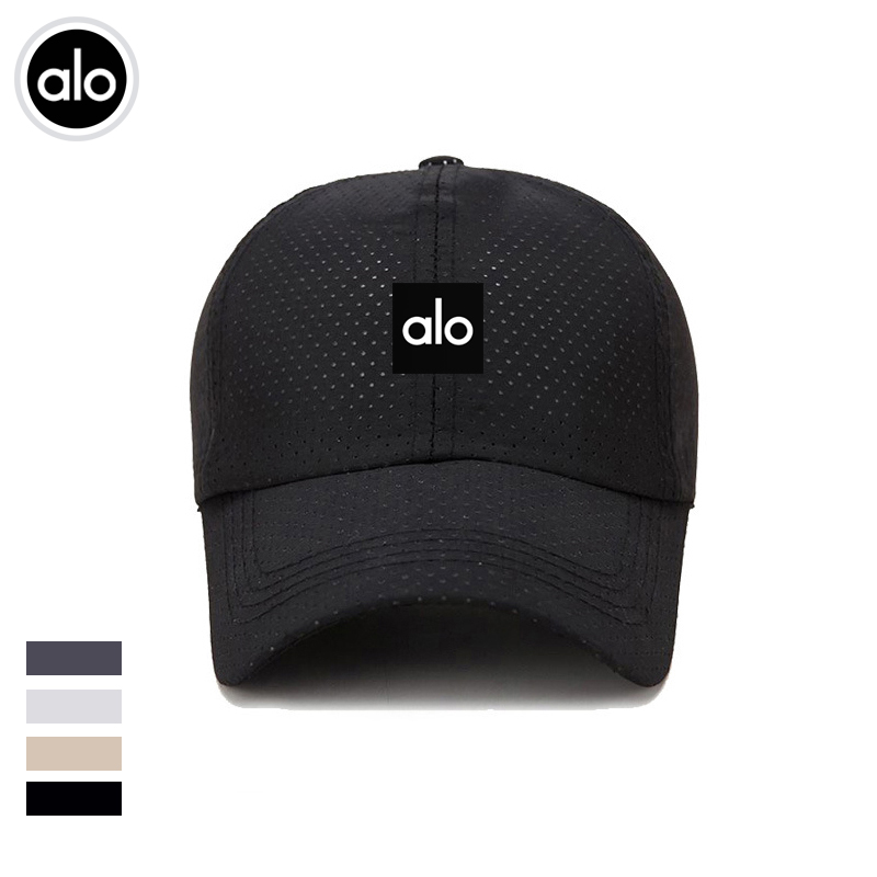 Alo accessories aloyoga simple baseball cap outdoor sun protection sunshade casual sports fitness hat