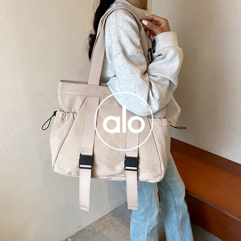 Alo accessories aloyoga shoulder bag solid color large capacity yoga casual commuting handbag
