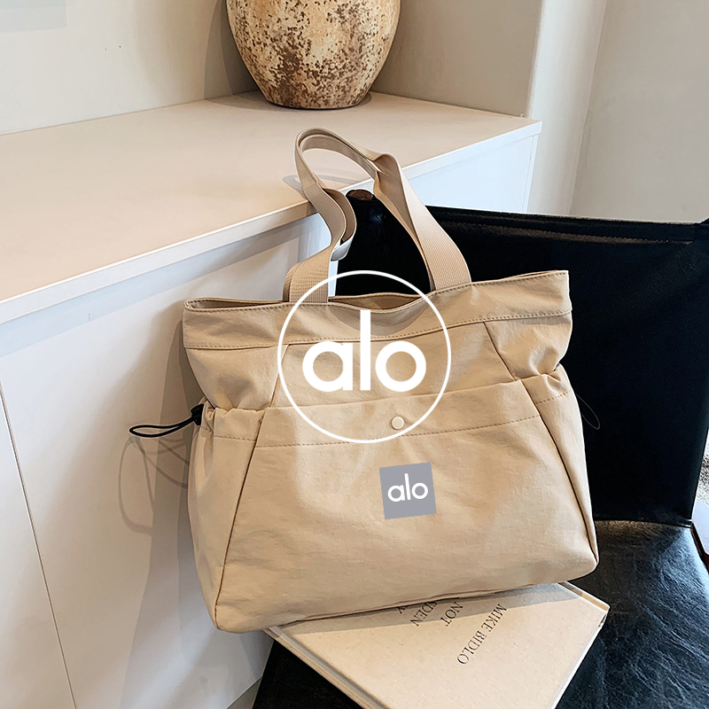 Alo accessories aloyoga shoulder bag solid color large capacity yoga casual commuting handbag