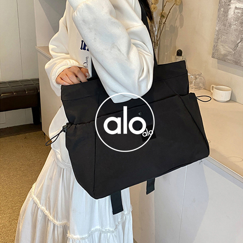 Alo accessories aloyoga shoulder bag solid color large capacity yoga casual commuting handbag