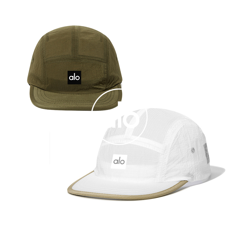 Alo accessories aloyoga peaked cap lightweight baseball cap breathable mesh quick-drying peaked cap soft top versatile for men and women