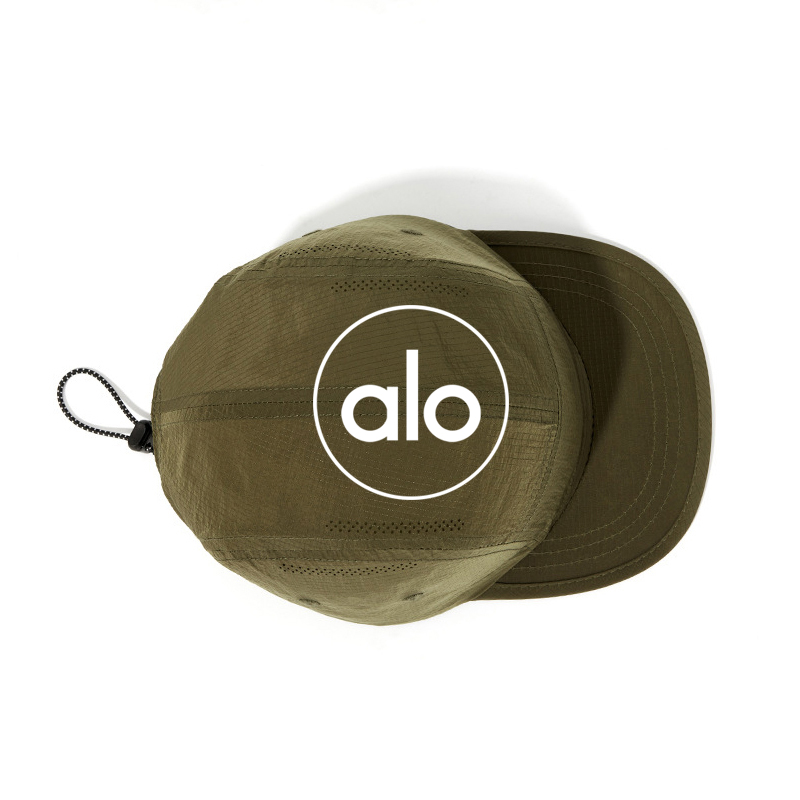 Alo accessories aloyoga peaked cap lightweight baseball cap breathable mesh quick-drying peaked cap soft top versatile for men and women