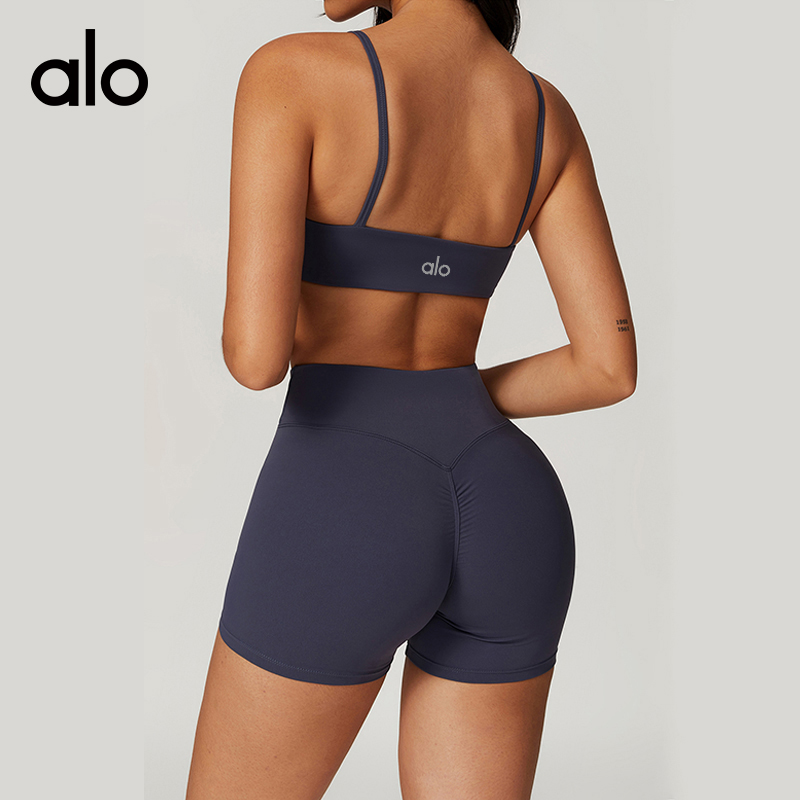ALO YOGA💰78💎支持一件代发
aloyoga背心速干紧身美背瑜伽文胸运动内衣健身背心上衣
【品牌】ALO 
【款号】DWX8799
【面料】氨纶/锦纶
【颜色】高级黑，蓝灰色，奶油杏，浅咖啡，天空蓝
【尺码】S，M，L，XL
 专柜同款品质，厂家直销，货源充足，售后保障