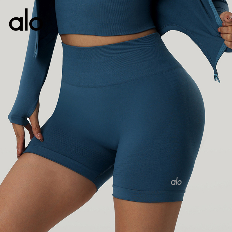 ALO YOGA💰73💎支持一件代发
aloyoga短裤高腰紧身瑜伽裤提臀收腰健身裤速干运动短裤
【品牌】ALO 
【款号】DK8022
【面料】氨纶/锦纶
【颜色】黑色，卡其色，蓝色，深灰色
【尺码】S，M，L，XL
 专柜同款品质，厂家直销，货源充足，售后保障