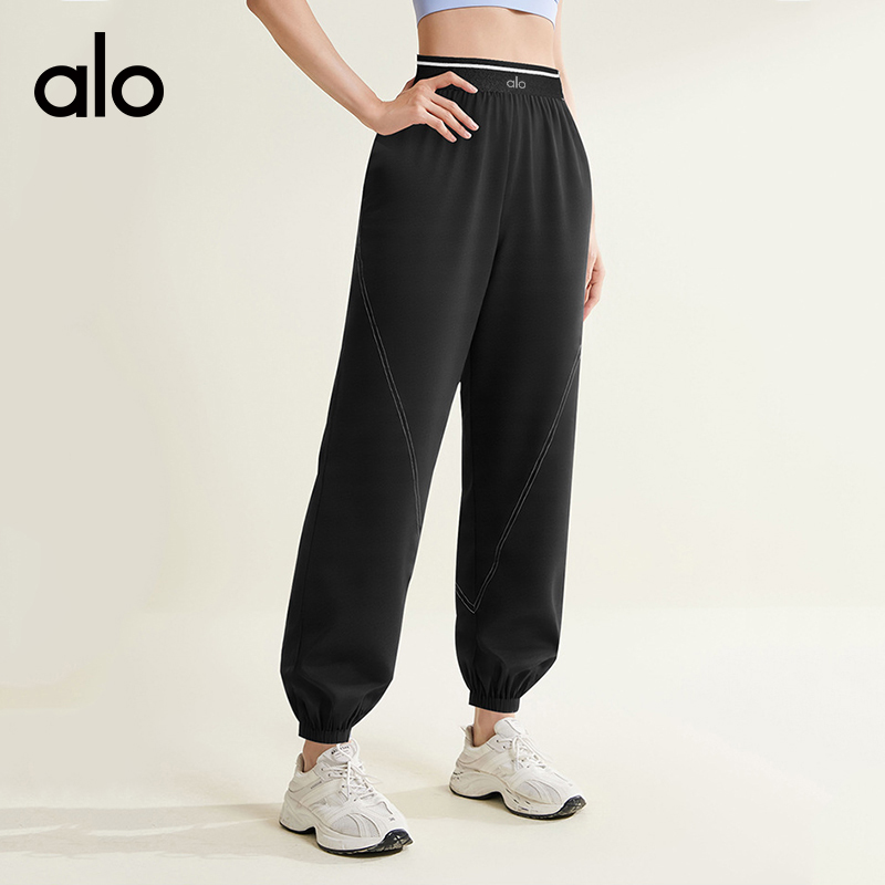 ALO YOGA💰73💎支持一件代发
aloyoga长裤速干长裤女宽松跑步健身弹性透气训练运动裤
【品牌】ALO 
【款号】JYWK025
【面料】氨纶/聚酯纤维
【颜色】黑色
【尺码】S，M，L，XL，XXL
 专柜同款品质，厂家直销，货源充足，售后保障