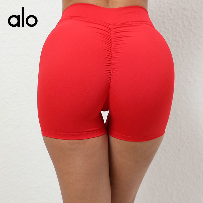Alo shorts yoga pink and blue