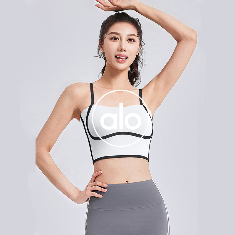 Alo tank studio white yoga