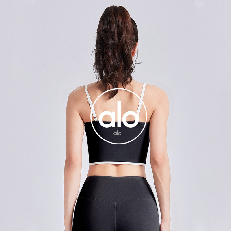 Alo tank studio white yoga