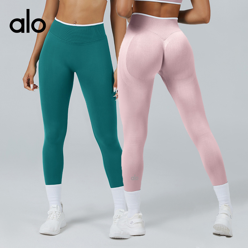 Alo Leggings Aloyoga hip-lifting tight-fitting high-waisted quick-drying sports yoga pants outdoor running fitness