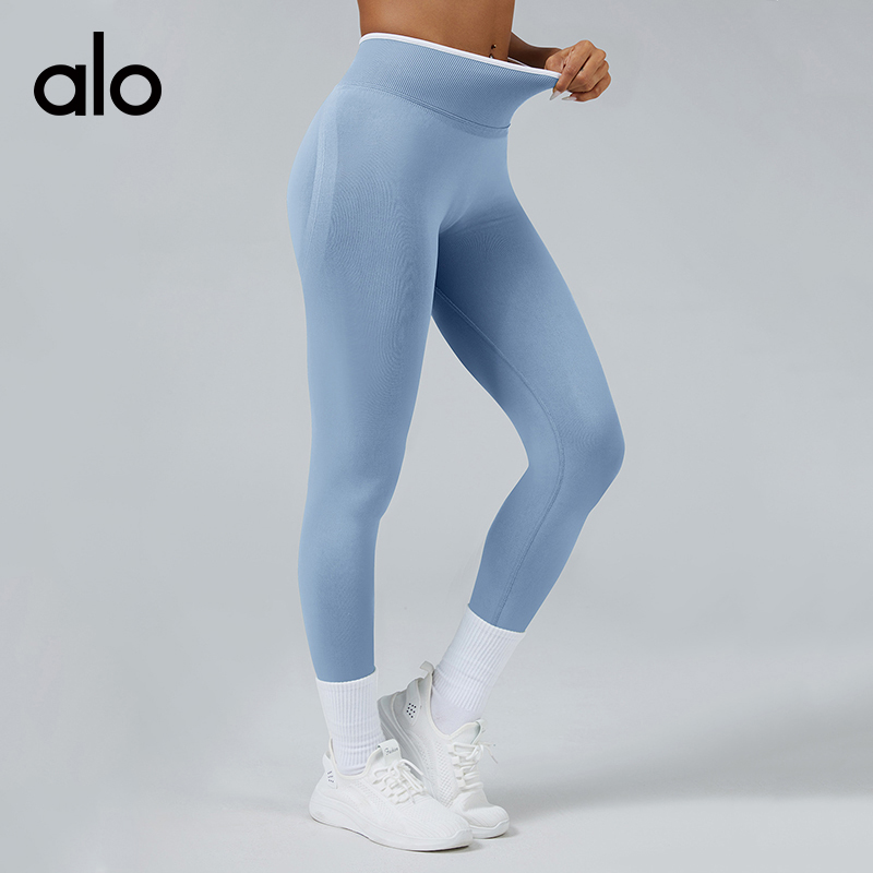 Alo Leggings Aloyoga hip-lifting tight-fitting high-waisted quick-drying sports yoga pants outdoor running fitness