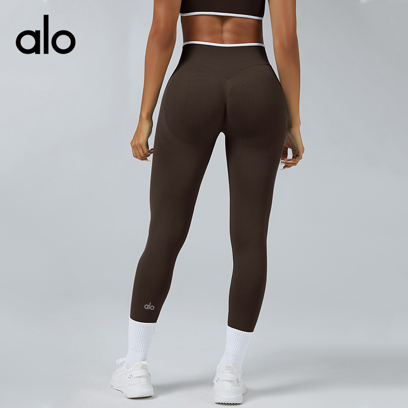 Alo Leggings Aloyoga hip-lifting tight-fitting high-waisted quick-drying sports yoga pants outdoor running fitness