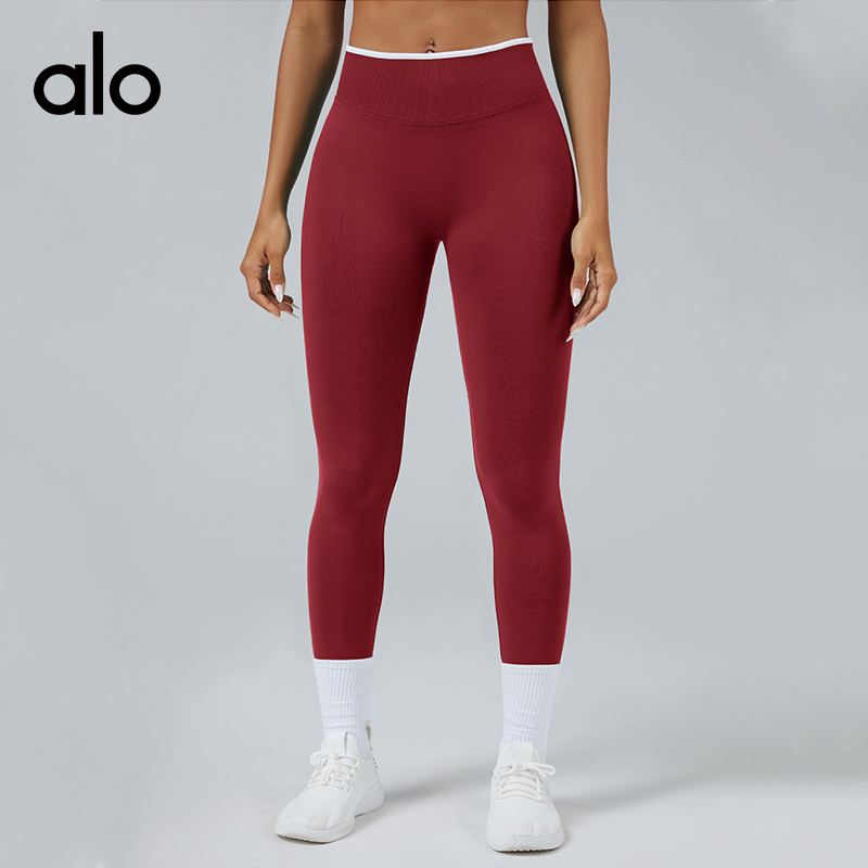 Alo Leggings Aloyoga hip-lifting tight-fitting high-waisted quick-drying sports yoga pants outdoor running fitness