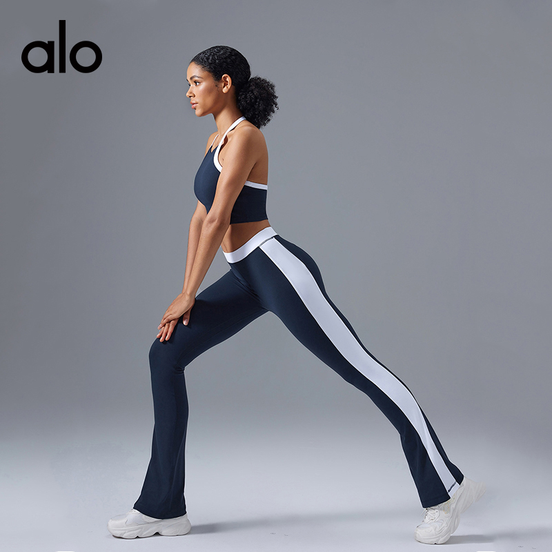 Alo tank training navy yoga