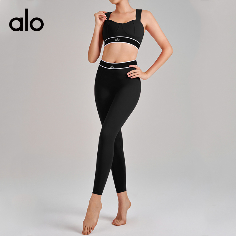 Alo set yoga pink