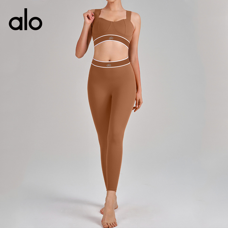 Alo set yoga pink