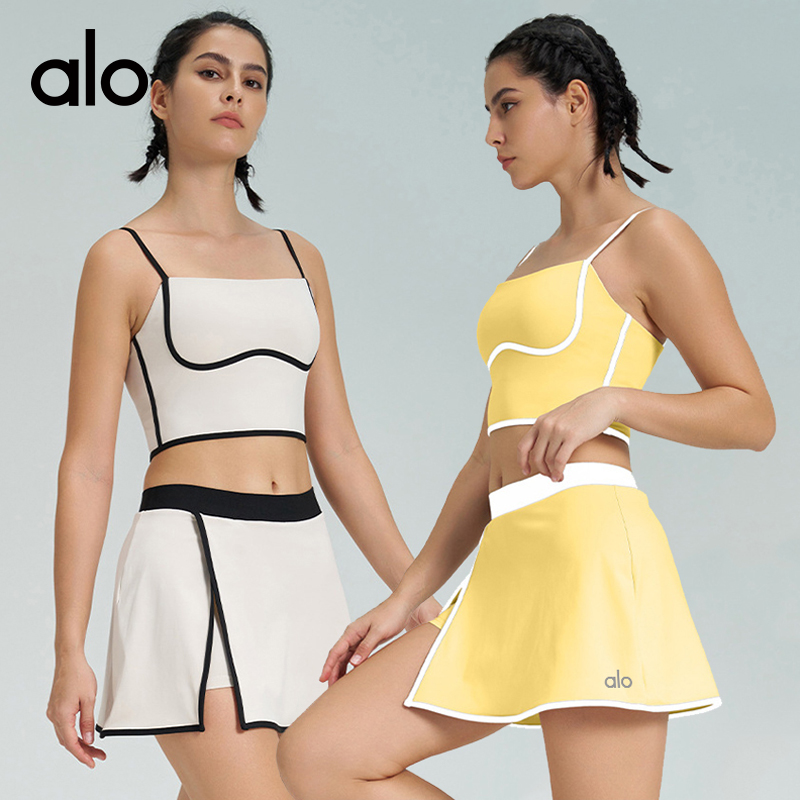 Alo tank studio white yoga