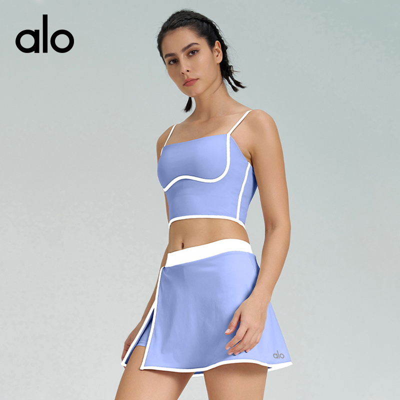 Alo tank studio white yoga