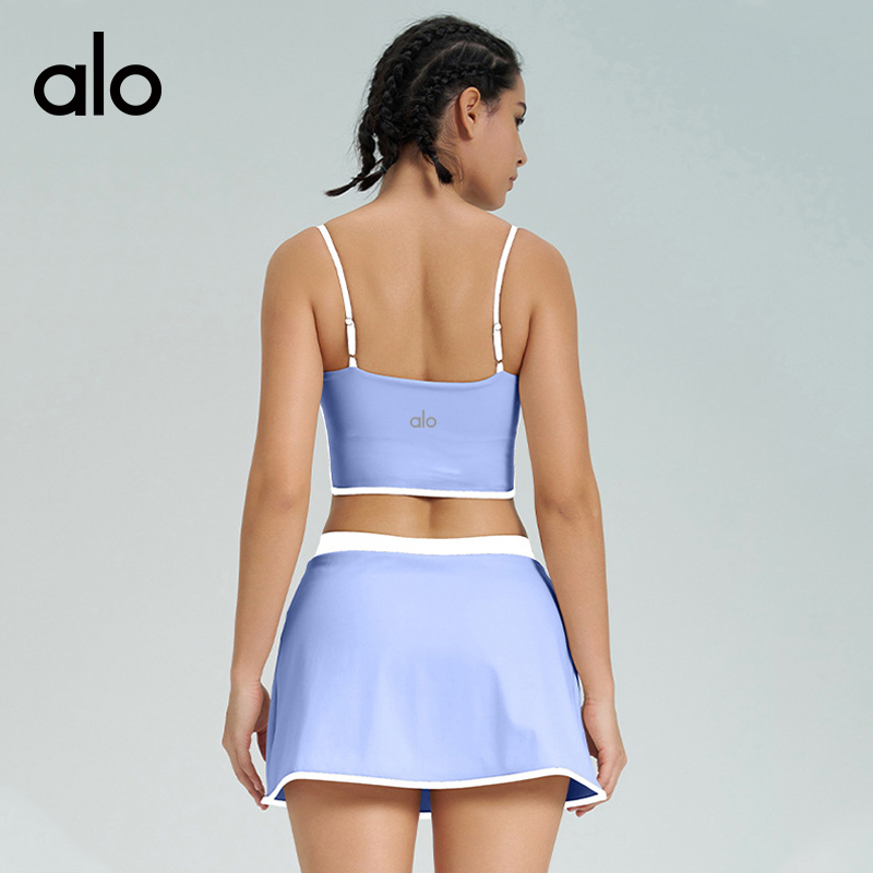 Alo tank studio white yoga