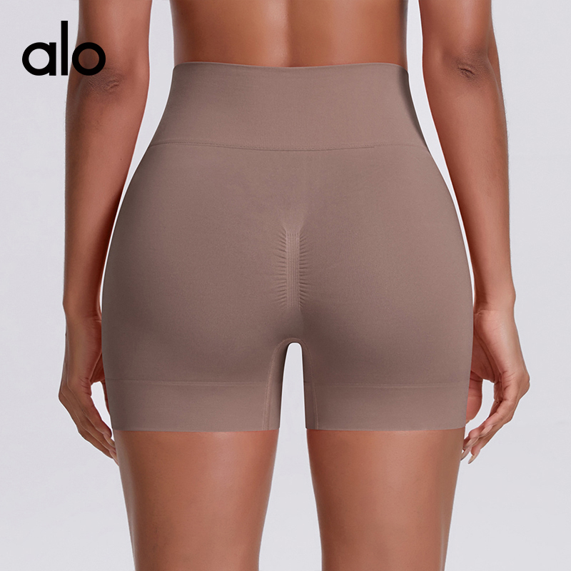 Alo shorts training purple yoga