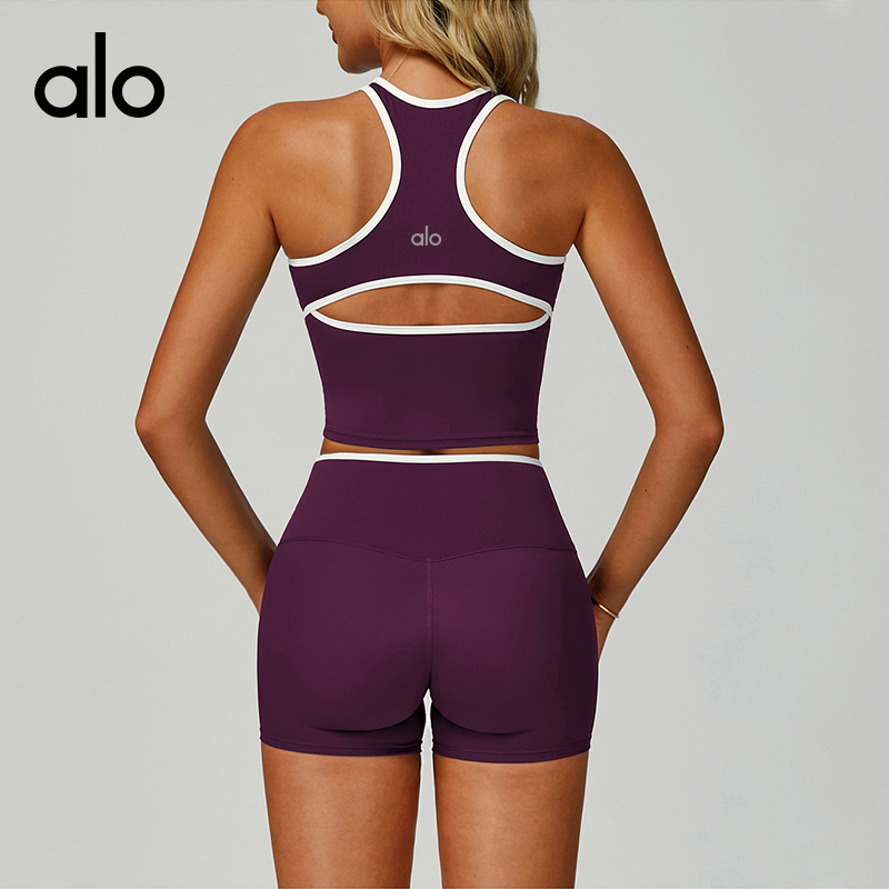 Alo tank yoga purple