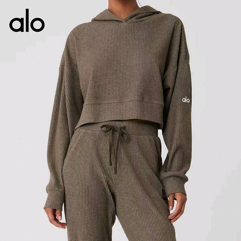 Alo set lounge black yoga