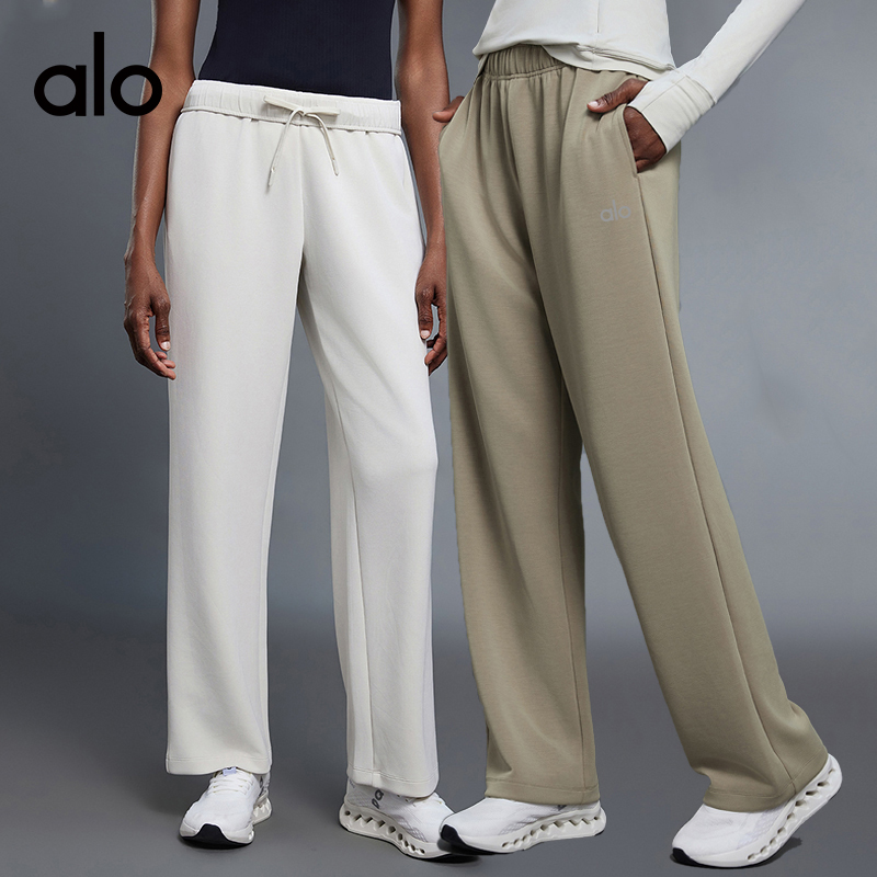 Alo leggings run dark blue yoga