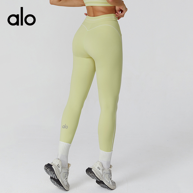 ALO YOGA💰88💎支持一件代发
aloyoga 撞色暗毛瑜伽长裤翻折高腰紧身长裤户外运动裤
【品牌】ALO 
【款号】ECK7028
【面料】锦纶/氨纶
【颜色】徽章蓝，深巧棕，高级黑，樱桃红，柠绿色
【尺码】S，M，L，XL
 专柜同款品质，厂家直销，货源充足，售后保障