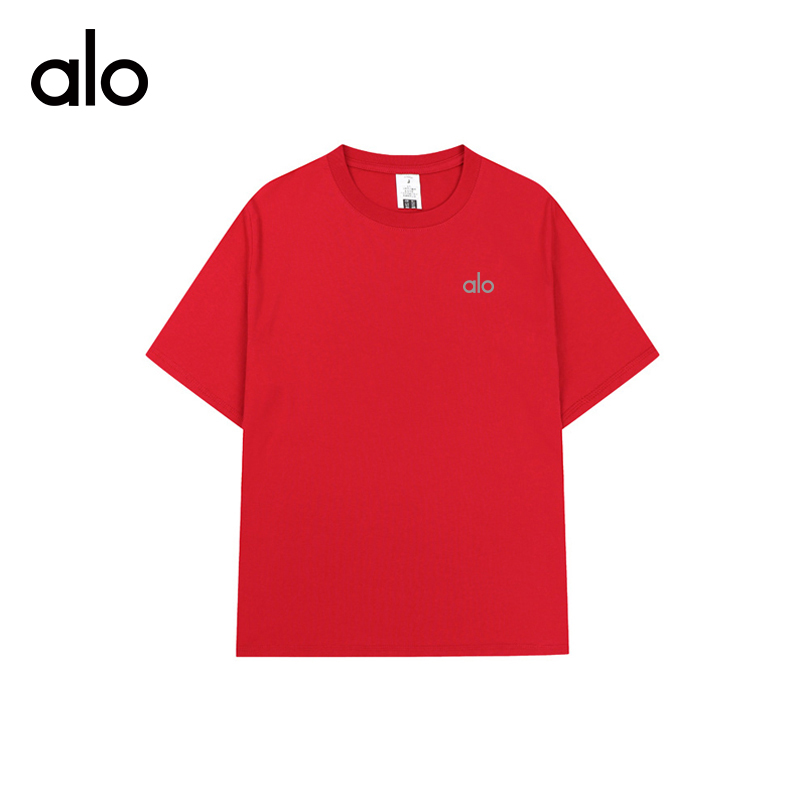 ALO YOGA 💰78💎支持一件代发
aloyoga 纯棉宽松落肩休闲短袖双纱纯色圆领T恤
【品牌】AlO
【款号】DX1052
【面料】锦纶/氨纶
【颜色】暗绿色，宝蓝色，本白色，苍绿色，大红色，豆沙紫，粉色，橄榄绿，黑色，胡桃色，湖绿色，黄色，咖啡色，卡其色，卡其绿，玫红色，米黄色，牛仔蓝，漂白色，浅橙色，浅粉色，浅花灰，浅黄色，浅灰色，浅卡其，浅杏色，深宝蓝，深花灰，深蓝色，深绿色，深紫色，碳灰色，天蓝色，杏色，枣红色，中国红，紫色
【尺码】S，M，L，XL，2XL，3XL
 专柜同款品质，厂家直销，货源充足，售后保障