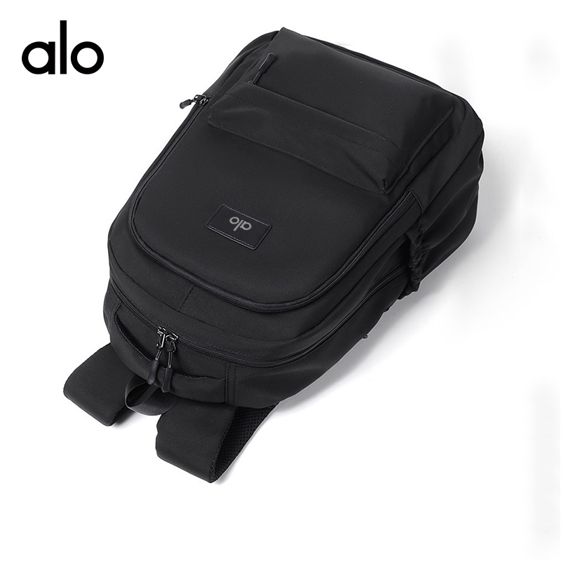 ALO YOGA 💰78💎支持一件代发
aloyoga 防泼水牛津布双肩包新款大容量书包
【品牌】AlO
【款号】STB9001
【面料】耐磨面料
【颜色】粉色，银河灰，象牙白，天空蓝，黑色
【尺码】均码
 专柜同款品质，厂家直销，货源充足，售后保障