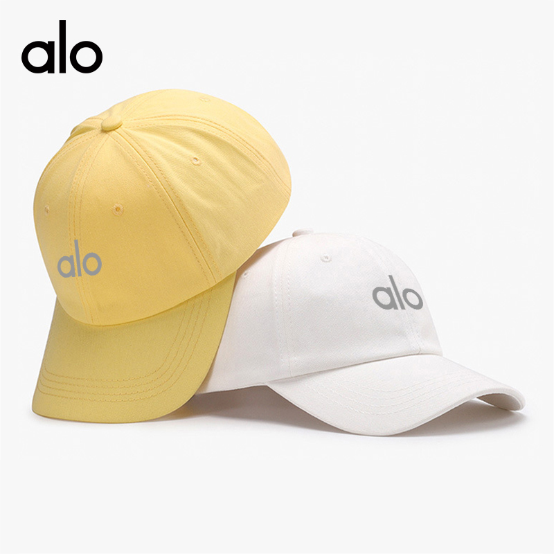 ALO YOGA 💰48💎支持一件代发
aloyoga 春夏季户外男女中性款软顶时尚透气棒球帽
【品牌】AlO
【款号】JY90008（鸭舌帽）
【面料】棉
【颜色】白色，藏青色，果绿色，黑色，灰兰色，姜黄色，酒红色，桔红色，卡其色，玫红色，米色，藕粉色，皮紫色，深灰色，深咖色，天兰色，荧光黄
【尺码】均码
 专柜同款品质，厂家直销，货源充足，售后保障