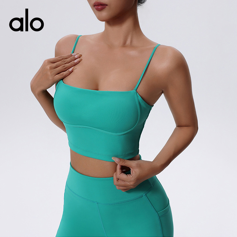 ALO YOGA💰83💎支持一件代发
aloyoga 美背聚拢云感运动内衣细肩带速干跑步健身文胸
【品牌】ALO 
【款号】WX2020
【面料】锦纶/氨纶
【颜色】宝蓝色，黑色，玫红色，青绿色
【尺码】S，M，L，XL
 专柜同款品质，厂家直销，货源充足，售后保障