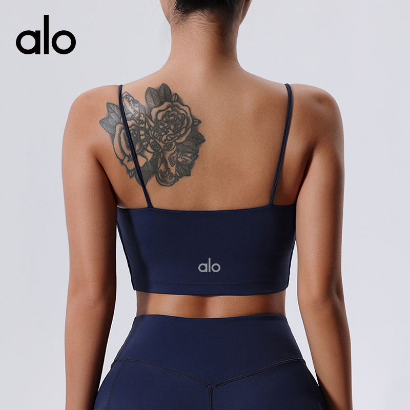 ALO YOGA💰83💎支持一件代发
aloyoga 美背聚拢云感运动内衣细肩带速干跑步健身文胸
【品牌】ALO 
【款号】WX2020
【面料】锦纶/氨纶
【颜色】宝蓝色，黑色，玫红色，青绿色
【尺码】S，M，L，XL
 专柜同款品质，厂家直销，货源充足，售后保障