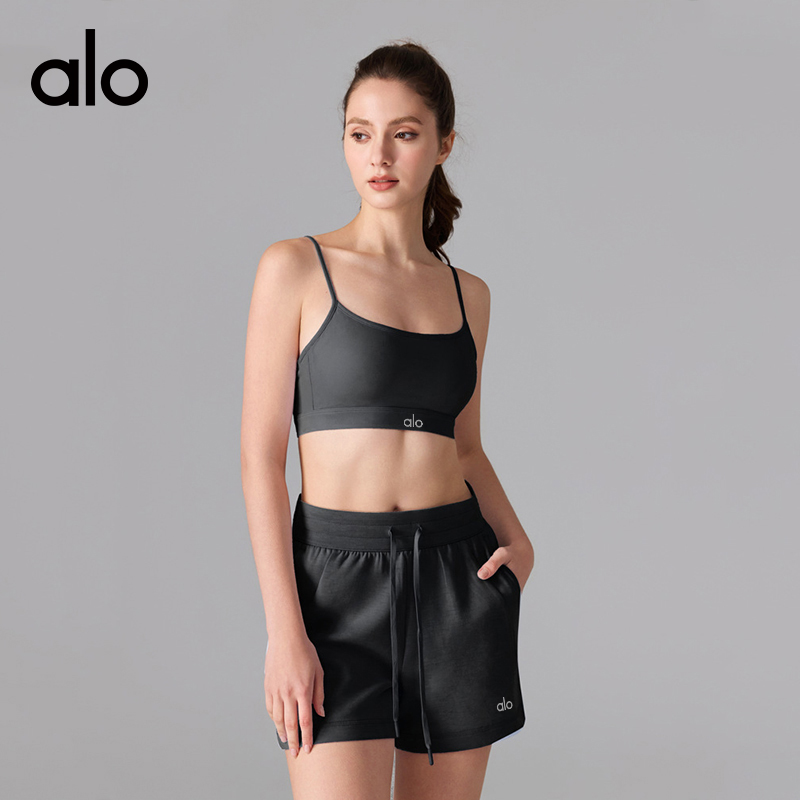 ALO YOGA💰78💎支持一件代发
aloyoga 裸感抗菌小猫耳美背运动内衣吊带瑜伽文胸
【品牌】ALO 
【款号】YW386
【面料】锦纶/氨纶
【颜色】白色，维生素粉，水洗黄，浅兰色，黑色
【尺码】S，M，L，XL
 专柜同款品质，厂家直销，货源充足，售后保障