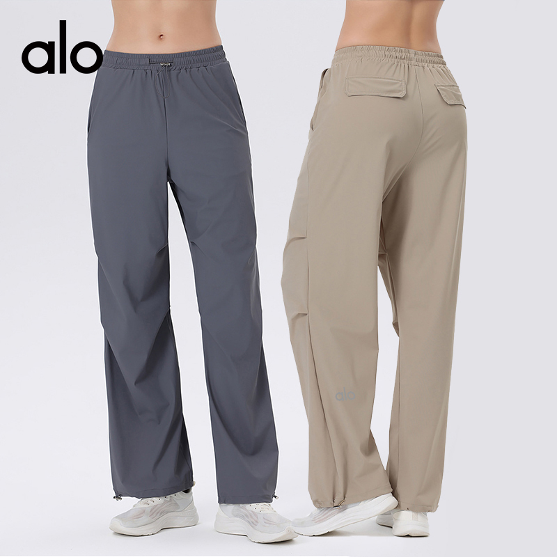 ALO YOGA💰88💎支持一件代发
aloyoga 休闲运动长裤健身卫裤训练瑜伽服宽松阔腿工装裤
【品牌】ALO 
【款号】CK2070
【面料】锦纶/氨纶
【颜色】骆驼棕，麻灰色，黑色，浅灰色
【尺码】S，M，L，XL
 专柜同款品质，厂家直销，货源充足，售后保障