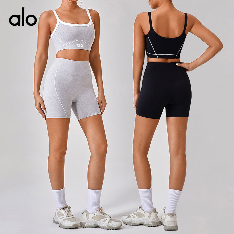 ALOYOGA 💰78💎支持一件代发
aloyoga 裸感运动内衣女防震高强度细肩带美背瑜伽背心
【品牌】AlO
【款号】YW512
【面料】锦纶/尼龙
【颜色】黑色，麻灰色，粉红色，水蓝色，深卡其色
【尺码】S，M，L，XL
 专柜同款品质，厂家直销，货源充足，售后保障