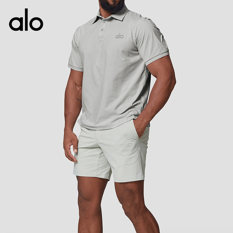 ALO YOGA💰93💎支持一件代发
aloyoga 凉感速干高尔夫POLO衫户外运动休闲旅游徒步短袖
【品牌】ALO 
【款号】EDX1168-2
【面料】涤纶/复合纤维
【颜色】活力黑，鱼骨白，白灰色，太空灰，鸦灰色
【尺码】S，M，L，XL，XXL
 专柜同款品质，厂家直销，货源充足，售后保障