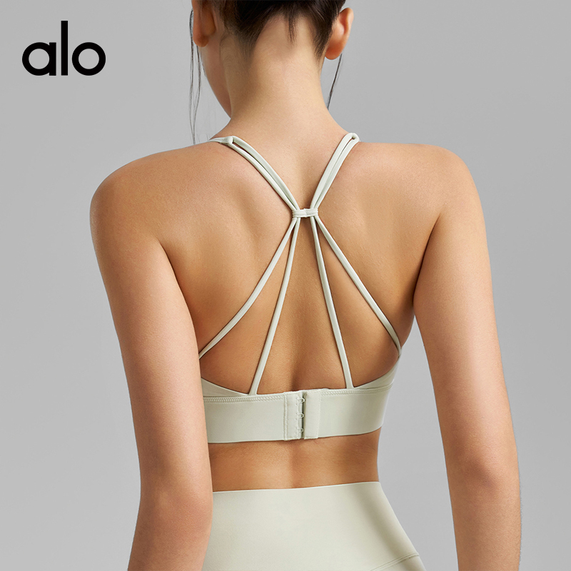 ALO YOGA💰78💎支持一件代发
aloyoga 吊带固定杯减震瑜伽背心高弹不勒运动文胸
【品牌】ALO 
【款号】WX259
【面料】锦纶/氨纶
【颜色】代码蓝，罗兰紫，青梅绿，星空黑
【尺码】S，M，L，XL
 专柜同款品质，厂家直销，货源充足，售后保障
