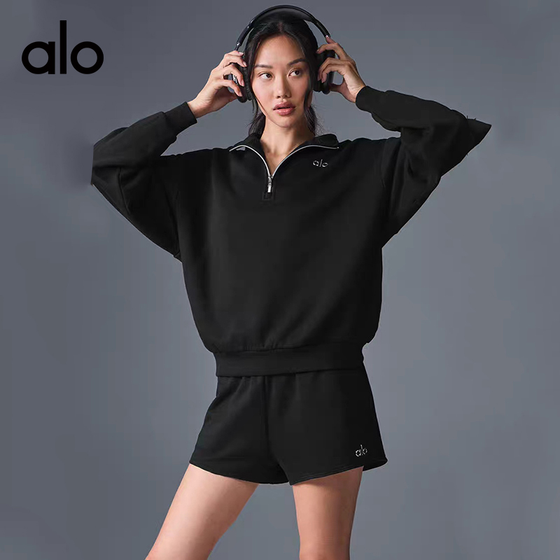 ALO YOGA💰88💎支持一件代发
aloyoga 纯棉高腰提臀健身训练瑜伽短裤女士三分热裤
【品牌】ALO 
【款号】DK1045
【面料】棉
【颜色】藏青色，黑色，灰色
【尺码】S，M，L
 专柜同款品质，厂家直销，货源充足，售后保障