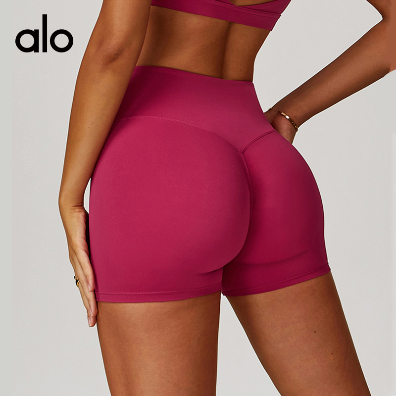 ALOYOGA 💰78💎支持一件代发
aloyoga 高腰提臀紧身云感瑜伽裤外穿跑步运动短裤
【品牌】AlO
【款号】BDK8047
【面料】锦纶/氨纶
【颜色】豆绿色，高级黑，徽章蓝，火山灰，焦茶咖，菱花杏，玫瑰红，天空蓝，午夜蓝，洋红色
【尺码】8/S，10/M，12/L，14/XL
 专柜同款品质，厂家直销，货源充足，售后保障